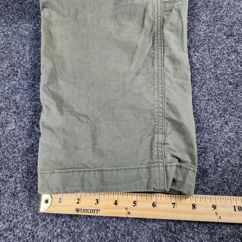 Uniqlo‎ Cargo Pants Men XL 37x30 Army Green Work Utility Military Wide Leg Baggy - Picture 10 of 10